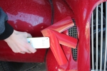 Bij burton car om de body te bestellen KLEUR RAL 3003